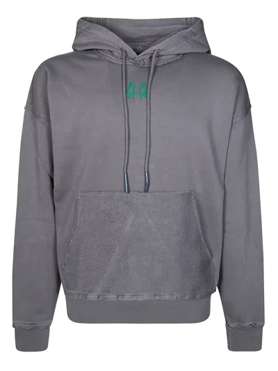 44 Label Group Men's Hooded Sweatshirt In Gray