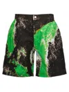 44 Label Group Multicolor Bermuda Shorts In Multicolor