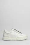 44 Label Group New Avril Sneakers In Grey Leather In Grey