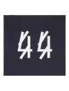 44 Label Group Number-print Scarf In Black