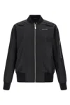 44 Label Group Outer Bomber Jacket In Black