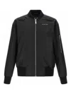 44 Label Group Outer Bomber Jacket In Black