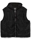 44 Label Group Padded Gilet In Black