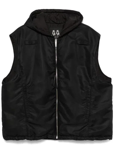 44 Label Group Padded Gilet In Black
