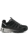 44 Label Group Panelled Sneakers In Black