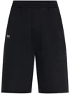 44 Label Group Printed Track Shorts In Schwarz