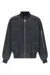 44 Label Group Profiler Bomber Jacket In Black