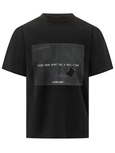 44 Label Group Relaxed Slim Fit Graphic Tee In Black