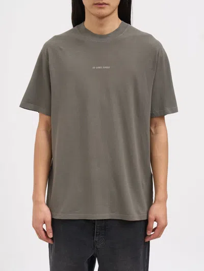 44 Label Group Relaxed Slim T-shirt In Gray