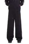 44 Label Group Rivets Pants In Black