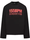 44 Label Group Safe Space Sweatshirt In Black