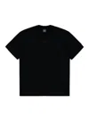 44 Label Group Classic Logo-embroidered Cotton T-shirt In Black