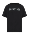 44 Label Group Men Cotton T-shirt With Logo In Black