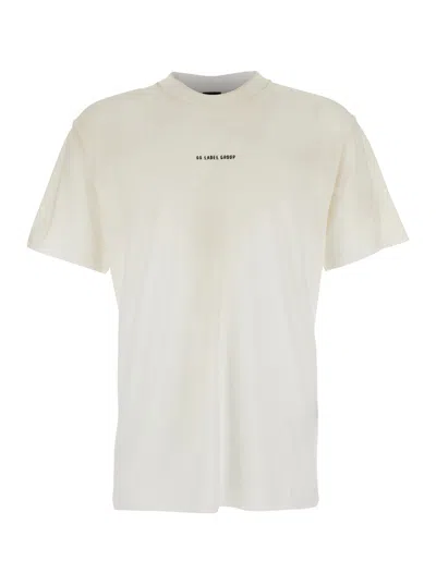 44 Label Group Silk T-shirt In White