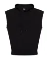 44 Label Group Sleeveless Sweatshirt In Black
