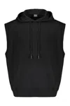 44 Label Group Sleeveless Sweatshirt In Black