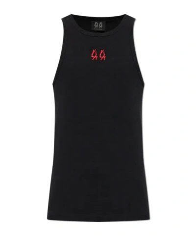 44 Label Group Sleeveless Tops In Black