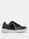 44 Label Group Polyester Sneakers In Black