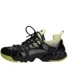 44 Label Group Panelled-design Low-top Sneakers In Nero Scuri