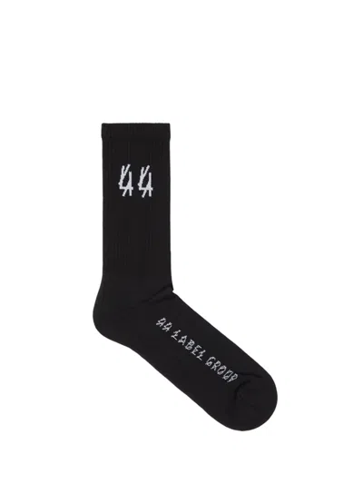 44 Label Group Socks Cotton In Black