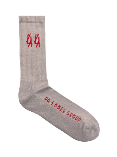 44 Label Group Socks With Logo In Gyps 44 Risk Red