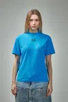 44 Label Group Solid Classic Tee In Blue
