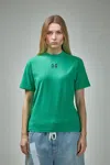 44 Label Group Solid Classic Tee In Green