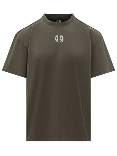 44 Label Group Standard Tee Bigger In Brown Palude-mega 44 Sand