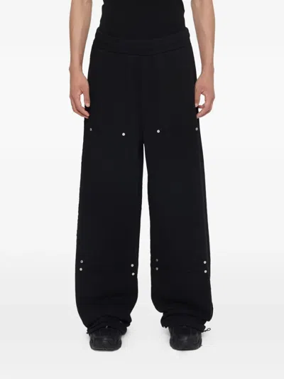 44 Label Group Studded Track Pants In Black