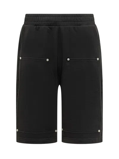 44 Label Group Stylish Mini Shorts With Pocket Detail In Black