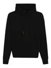 44 Label Group Faded Gen Graphically Printed Black Hoodie With Drawstring In Black