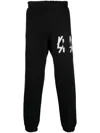 44 LABEL GROUP SWEATPANTS WITH PRINT