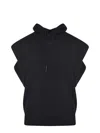 44 Label Group Sweatshirt In Black Cotton In Black