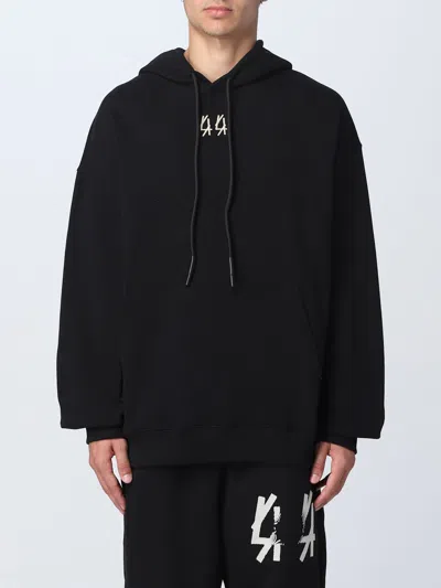 44 Label Group Sweatshirt Men  In Black