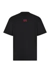 44 Label Group Man T-shirt Charcoal Size Xxl Cotton In Black