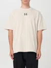 44 Label Group T-shirt In Yellow Cream
