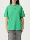 44 Label Group Solid Classic Tee In Green