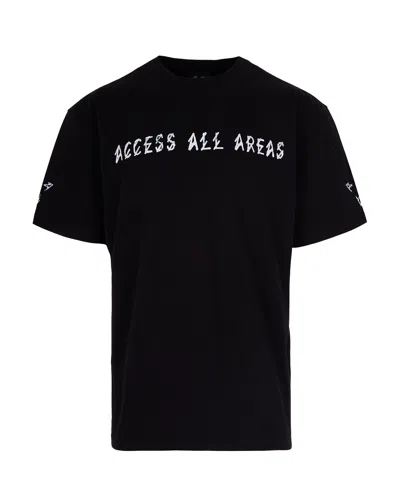 44 Label Group T-shirt Access All Areas Gloves/black