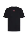 44 Label Group Drip Tee In Black+44 Dopingkontrolle Red