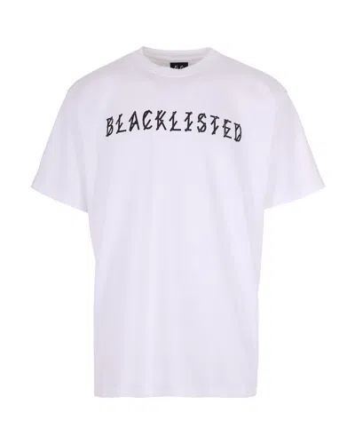 44 Label Group T-shirt Blacklisted Optilca White/black In Gray