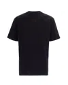 44 Label Group Patched Solid Risk T-shirt In Black
