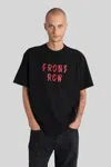 44 Label Group Drip Front Row T-shirt In Black