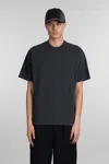 44 Label Group T-shirt In Black Cotton In Black