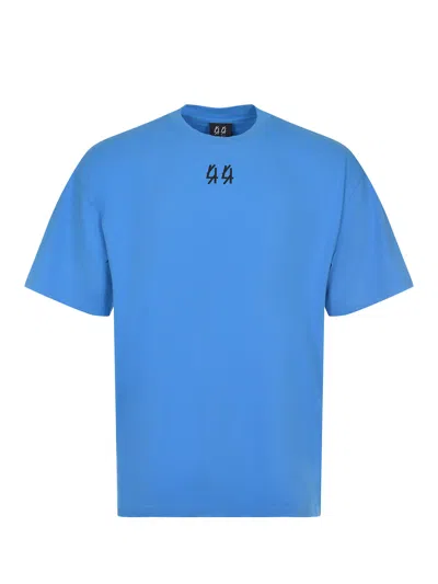 44 Label Group T-shirt Made Of Cotton. In Blue