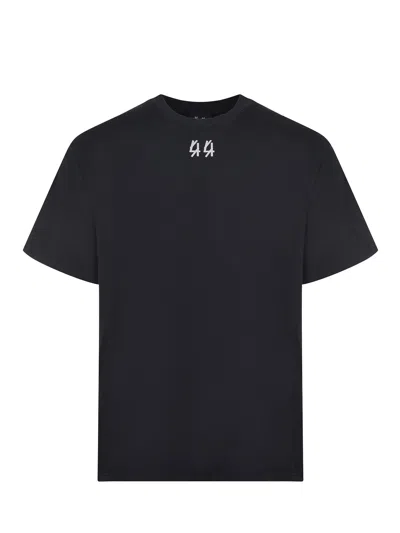 44 Label Group T Shirt Made Of Cotton. In Black