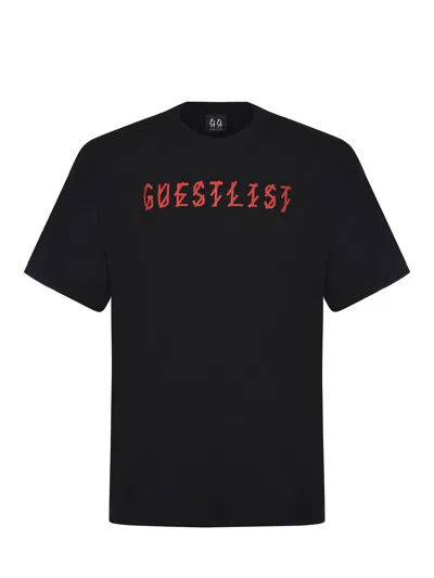 44 Label Group T Shirt Made Of Cotton. In Black