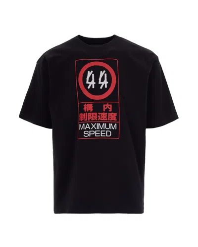 44 Label Group T-shirt Maximum Speed In Black