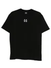 44 Label Group Centipede Graphic Black T-shirt With Iconic Logo In Black