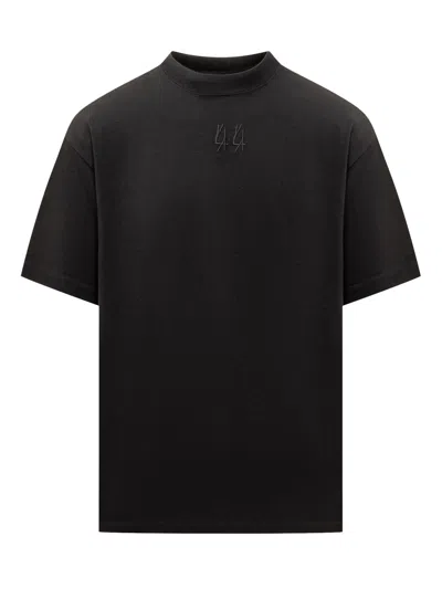 44 Label Group T-shirt With Logo In Black