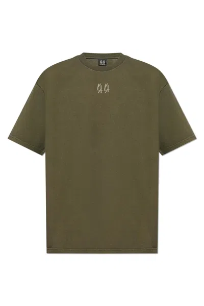 44 Label Group T-shirt With Logo In Green